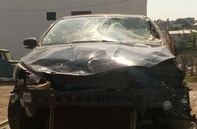 Prefeito de Abdon Batista capota ao desviar de animal na pista