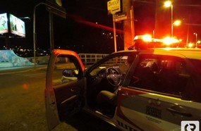 Elemento é preso após furtar botijão de gás em residência