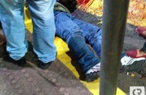 Homem tem mãos decepadas por facão na Praça de Herval d´Oeste