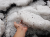 Temporal com granizo atinge a região de Joaçaba