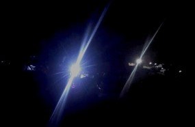Moradores de Herval são acordados com estrondo em poste
