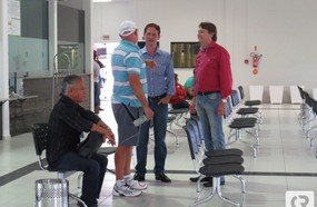 Prefeito e vice conferem funcionamento da nova Rodoviária