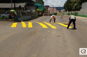 Nota de esclarecimento da Prefeitura sobre a pintura das Lombadas