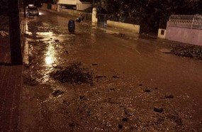 Enxurrada causa destruição no município de Luzerna