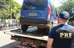 PRF recupera em Joaçaba veículo com registro de furto no PR