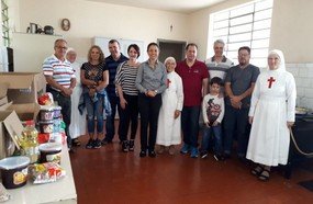 Hospital recebe alimentos doados na palestra sobre Delação Premiada
