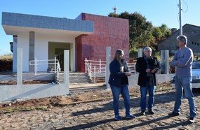 Obra do CRAS de Erval Velho está 80% executada