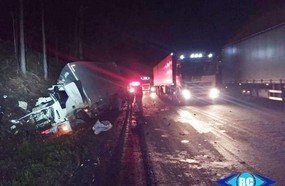 Joaçabense morre em acidente com caminhão na BR-470