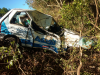 Saída de pista deixa uma pessoa ferida em Campos Novos