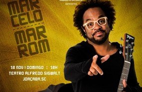 Marcelo Marrom se apresenta neste domingo em Joaçaba