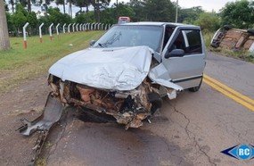 Motorista é preso por embriaguez após colisão em Capinzal