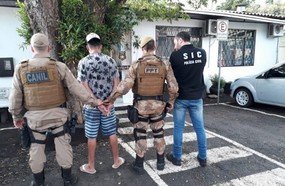 Indivíduo é preso por tráfico de drogas em Herval d´Oeste