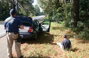 PRF apreende cigarros do Paraguai em Vargem Bonita