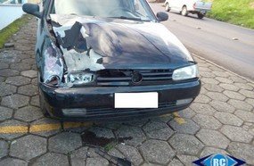 Adolescente é atropelado na Serra de Capinzal