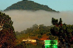 Frio volta a SC: temperatura chega a -0,7ºC na Serra
