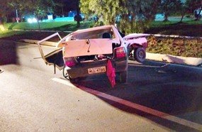 Colisão frontal mata dois jovens em Ponte Serrada