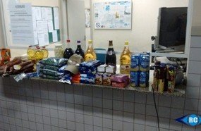 Elemento é preso após arrombar e furtar fruterama
