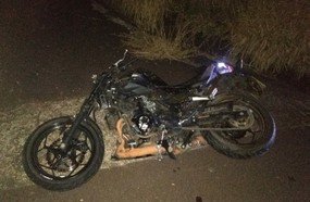 Motociclista morre após colidir em animal que invadiu a pista