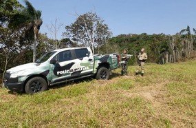 Polícia Militar Ambiental fiscaliza desmatamentos na região