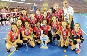 Equipe Iniciantes da AJOV é campeã invicta da Liga Oeste