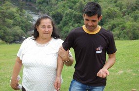 Projeto da Aurora proporciona reencontro de mãe e filho
