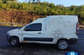 Vereador do município de Ouro tomba utilitário em Ibicaré