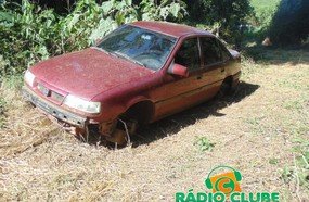 Veiculo furtado em Campos Novos é encontrado depenado