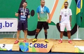 Paratleta da AMOB é vice-campeão Brasileiro de Badminton