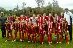 Campeões da etapa classificatória do Moleque Bom de Bola