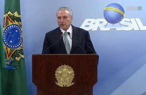 Pronunciamento a nação: Temer diz que não renunciará