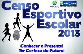 Prefeitura e Unoesc realizam novo Censo Esportivo