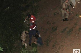 Jovem despenca de barranco em Joaçaba