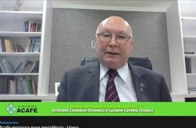 Professor Cimadon toma posse como presidente da ACAFE