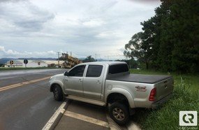 Óleo na pista causa três acidentes na BR-282, em Joaçaba