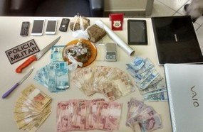 Jovem é preso em flagrante por tráfico de drogas em Joaçaba