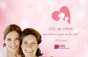 CDL de Herval lança campanha interativa para o Dia das Mães