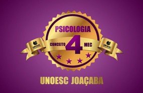 Psicologia da Unoesc alcança conceito 4 na avaliação do MEC
