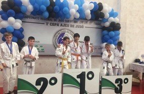 Judô de Luzerna mais uma vez se destaca em competição estadual