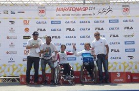 Aline Rocha é vice-campeã em sua estreia em maratonas