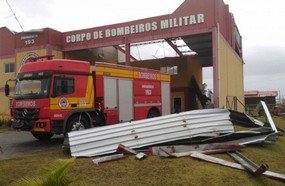 Temporal atinge mais de 100 mil pessoas em Santa Catarina