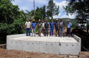 Pontes são substituídas em Erval Velho e Lacerdópolis
