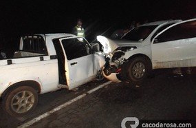 Acidente deixa quatro pessoas feridas na BR 282