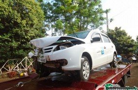 Paciente de Capinzal morre em acidente com veículo da saúde