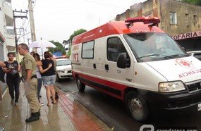 Estudante é atropelada em Herval d´Oeste