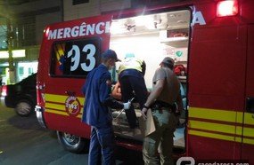 Acidente: Colisão entre Palio e motocicleta em Herval d´Oeste