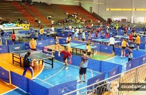 Videira sedia neste final de semana a 1ª Etapa do Catarinense de Tênis de Mesa