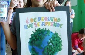 Sopasta vai à escola e conscientiza sobre preservação ambiental