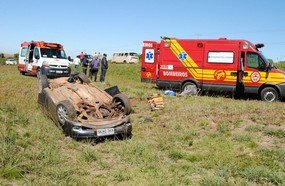 Vectra capota na BR 282