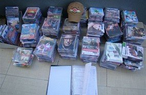 Rapaz com veículo de Treze Tílias é preso comercializando produtos piratas em Concórdia
