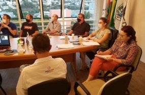 Diretoria da CDL apresenta projetos ao prefeito de Joaçaba